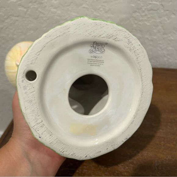 Precious Moments “Penny for Your Thoughts”  Boy and Girl Ceramic Figurine Bank - Picture 5 of 5